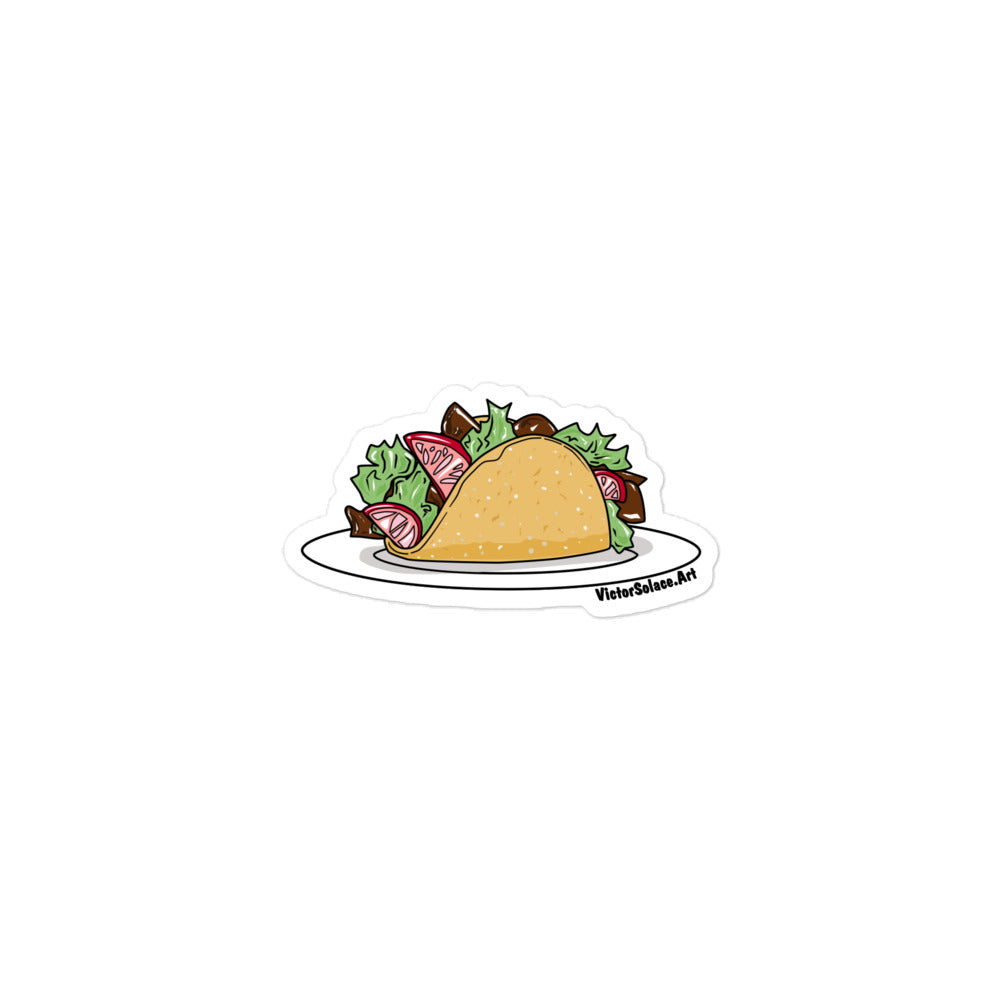 Tacco Sticker Drawn by Victor Solace.