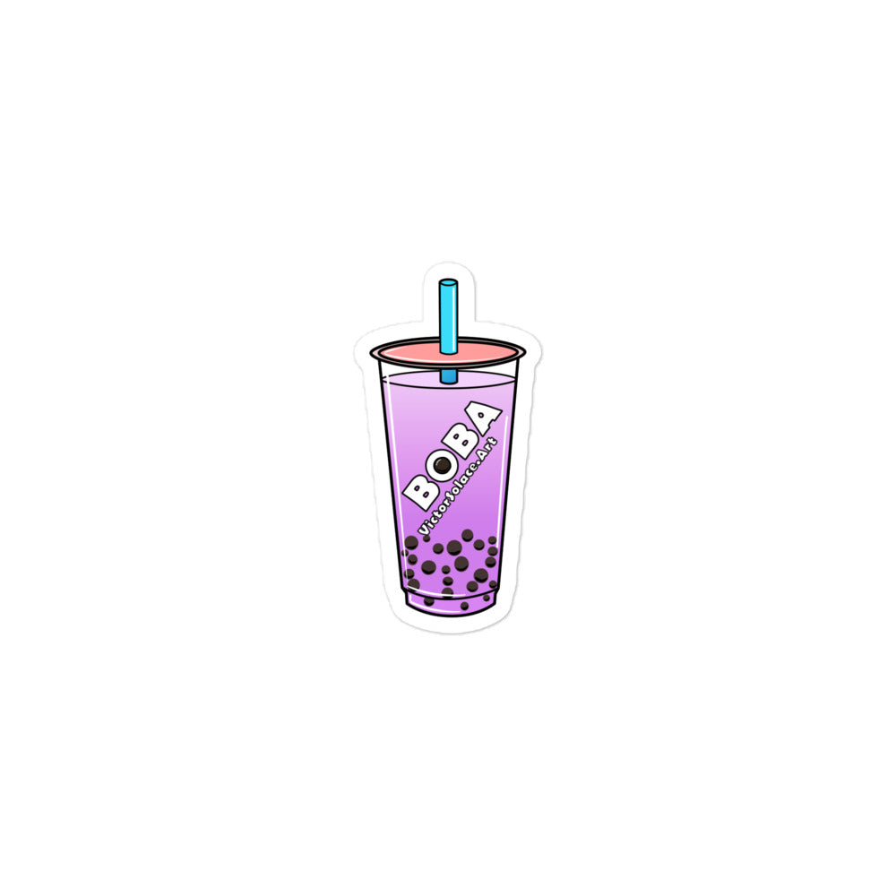 Boba Sticker Drawn by Victor Solace.