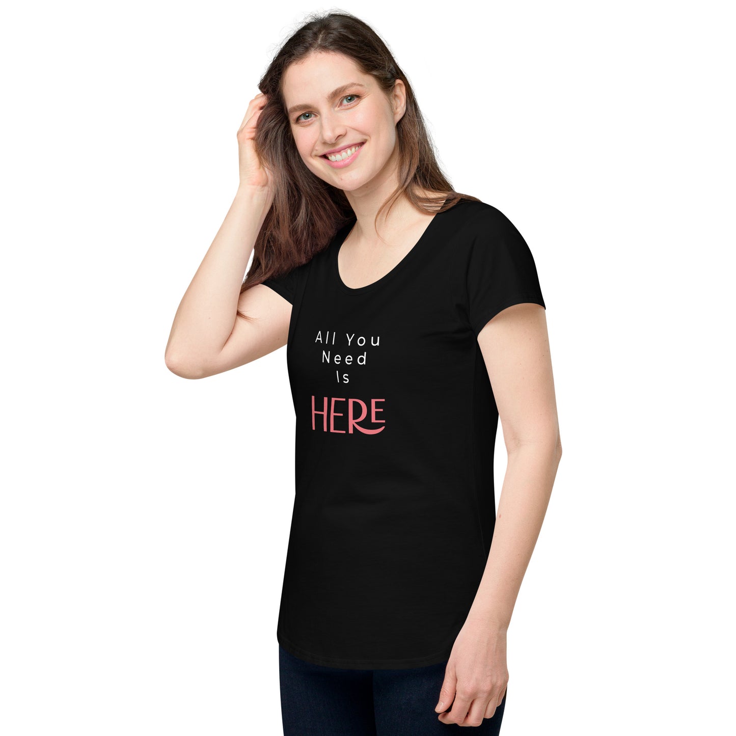 Women’s round neck tee