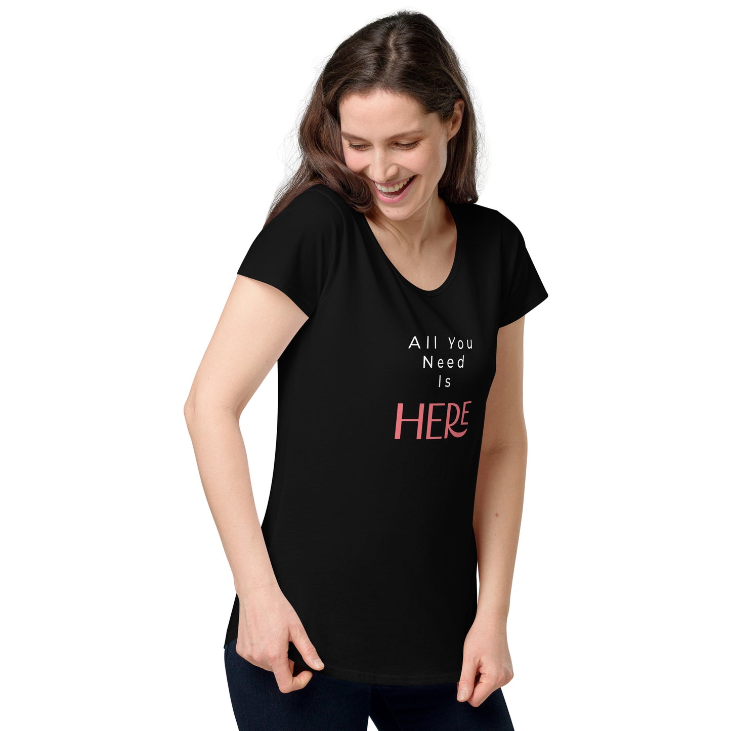 Women’s round neck tee