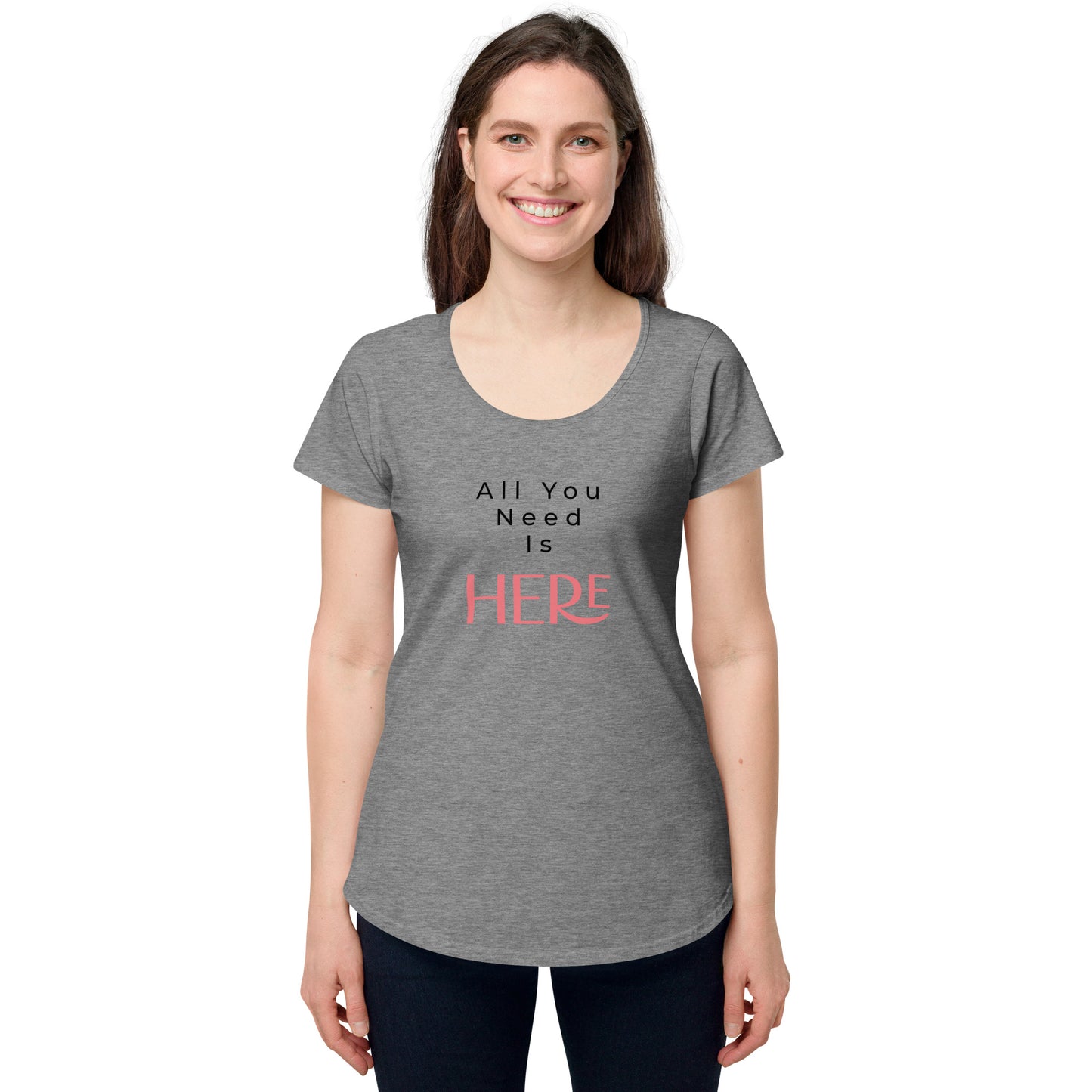 Women’s round neck tee