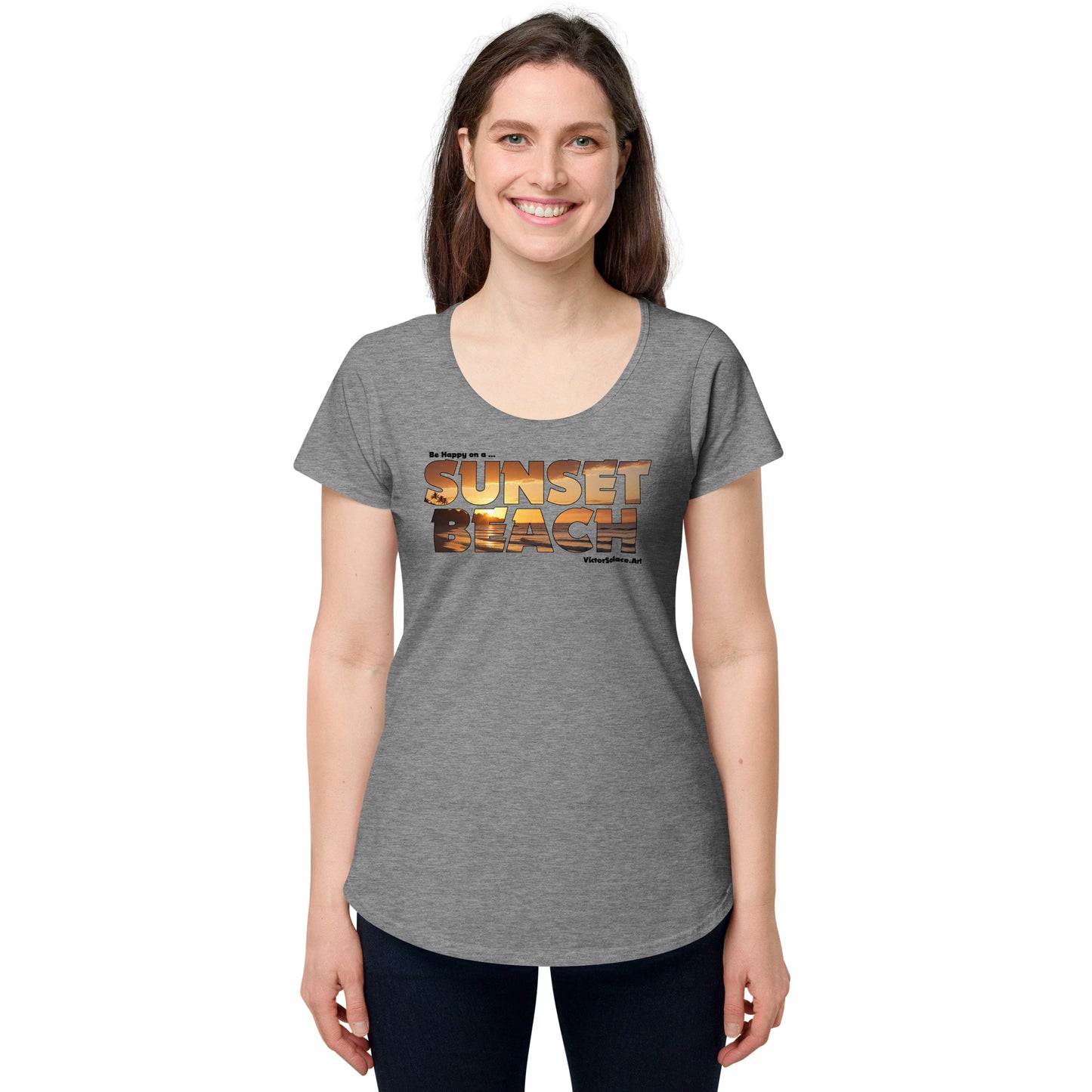 Women’s round neck tee