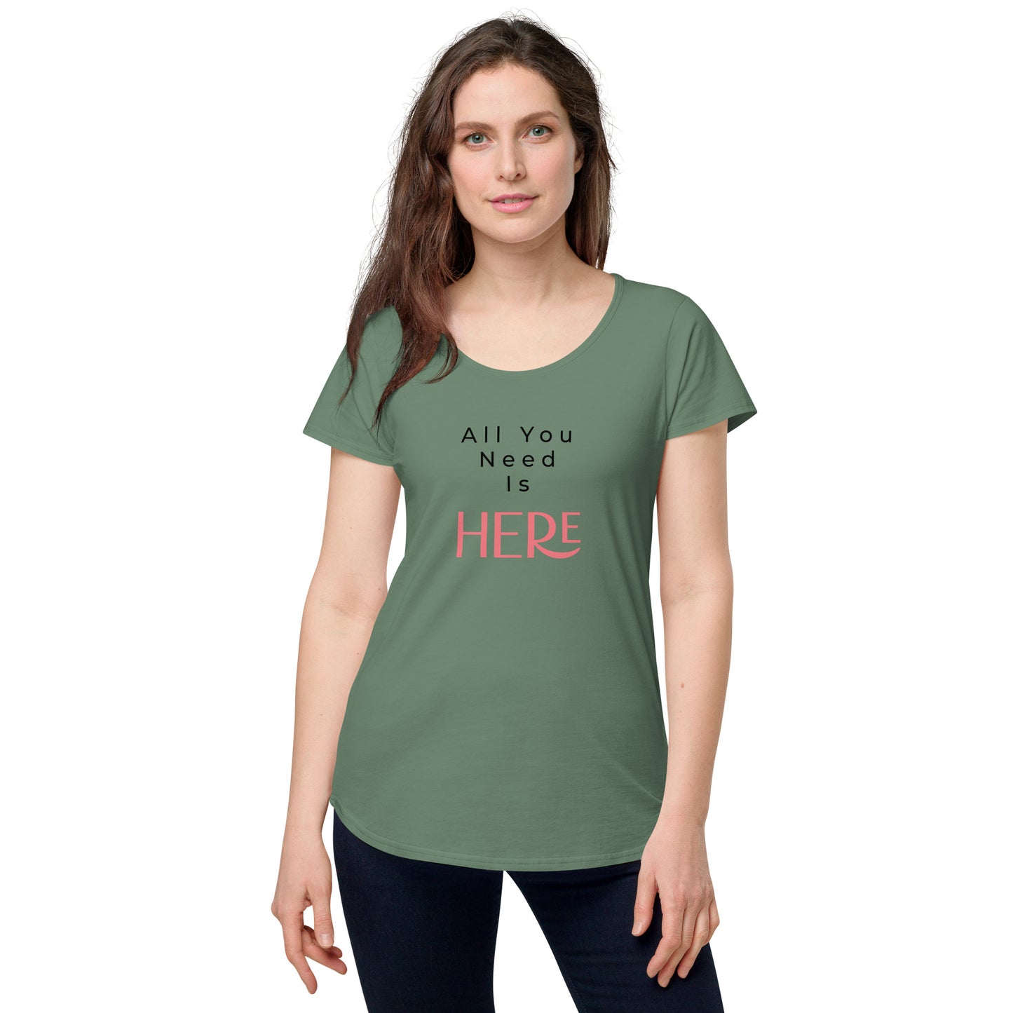 Women’s round neck tee