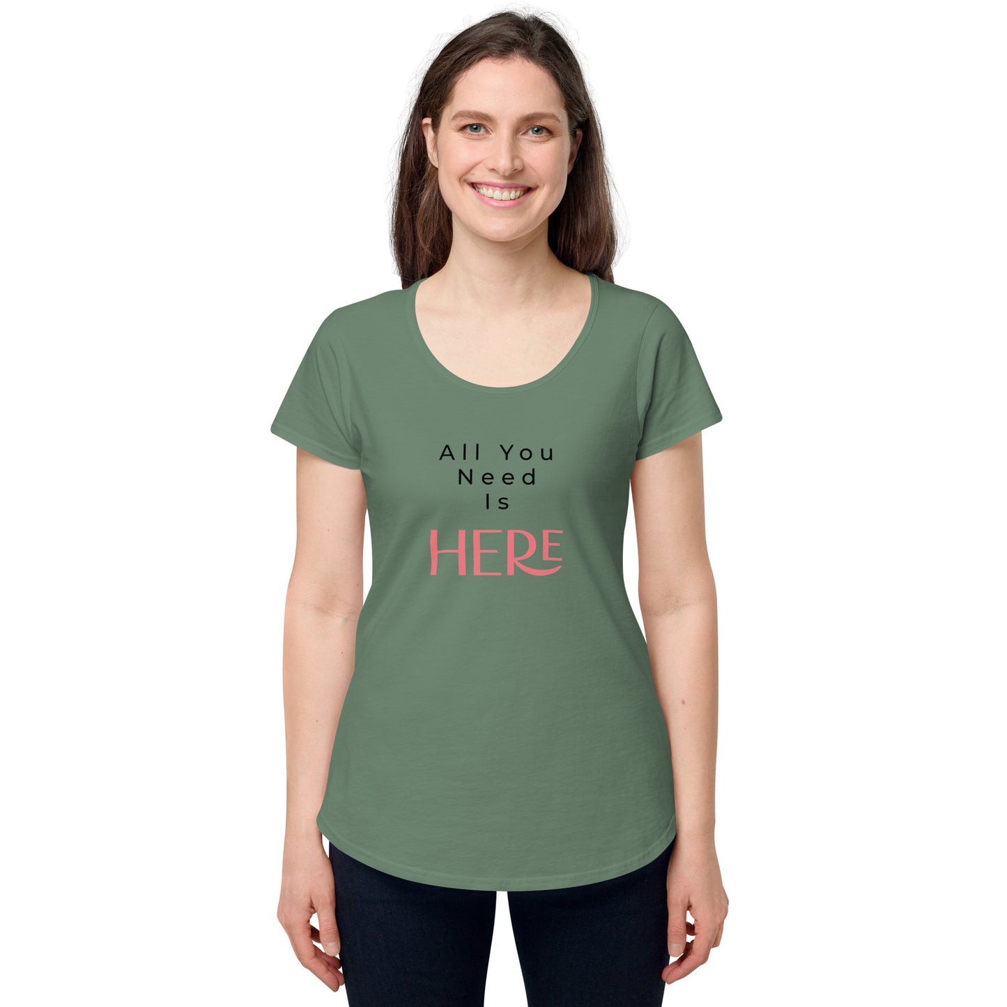 Women’s round neck tee
