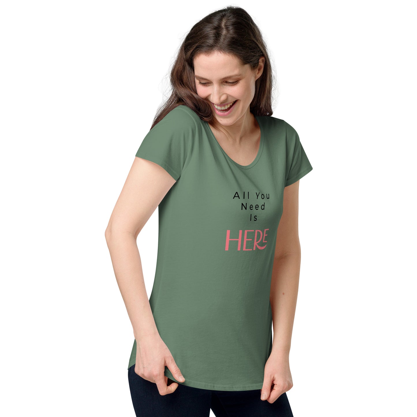 Women’s round neck tee