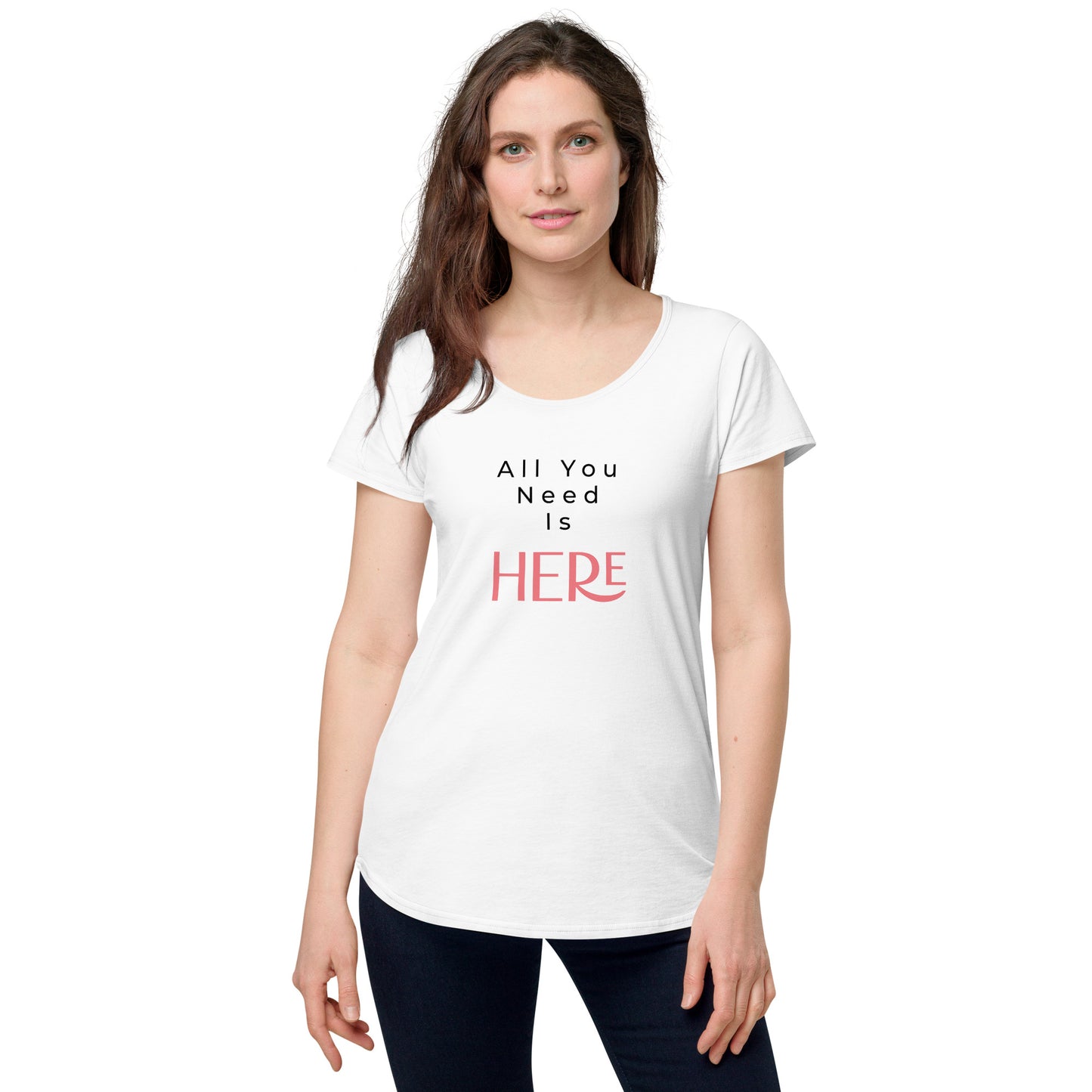 Women’s round neck tee