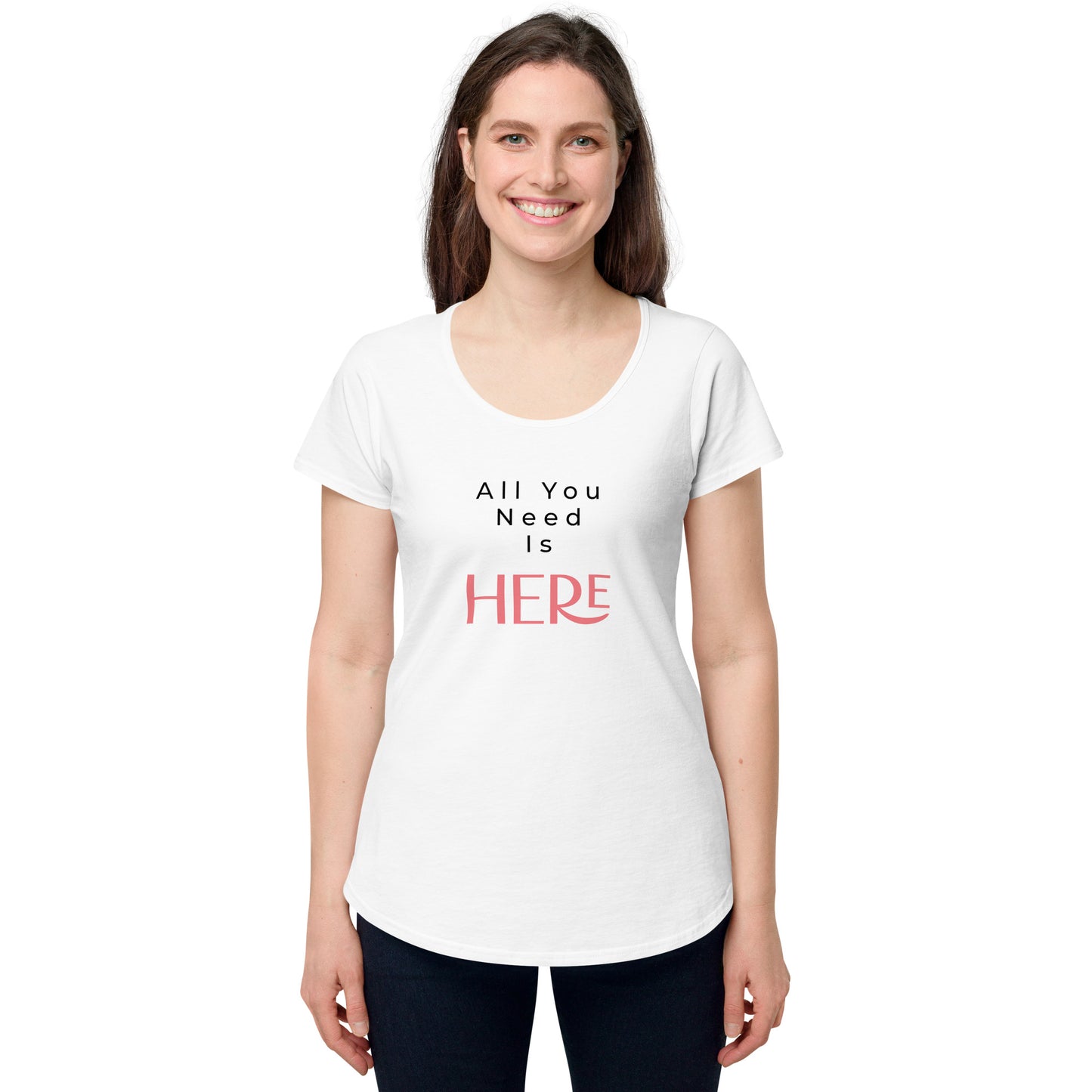 Women’s round neck tee