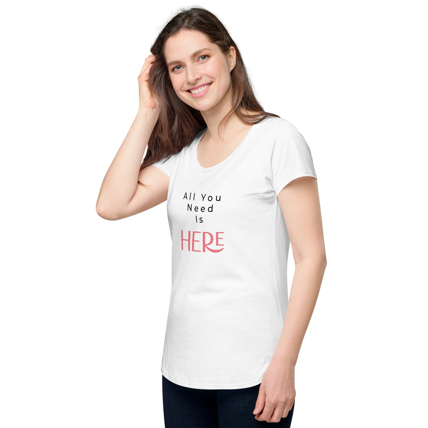 Women’s round neck tee
