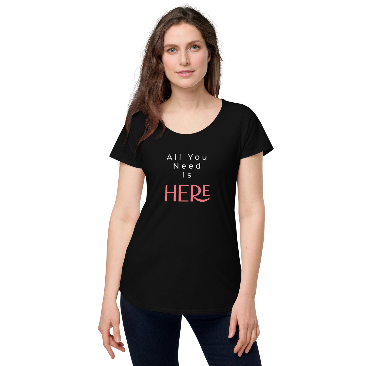 Women’s round neck tee